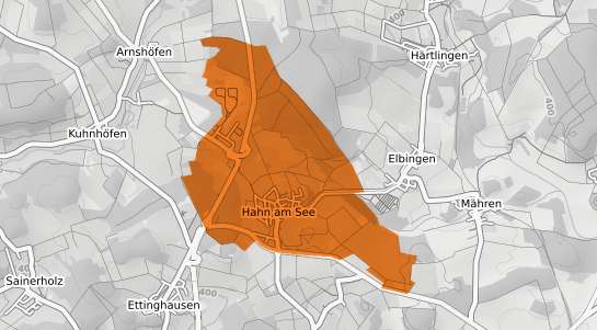 Mietspiegelkarte Hahn am See